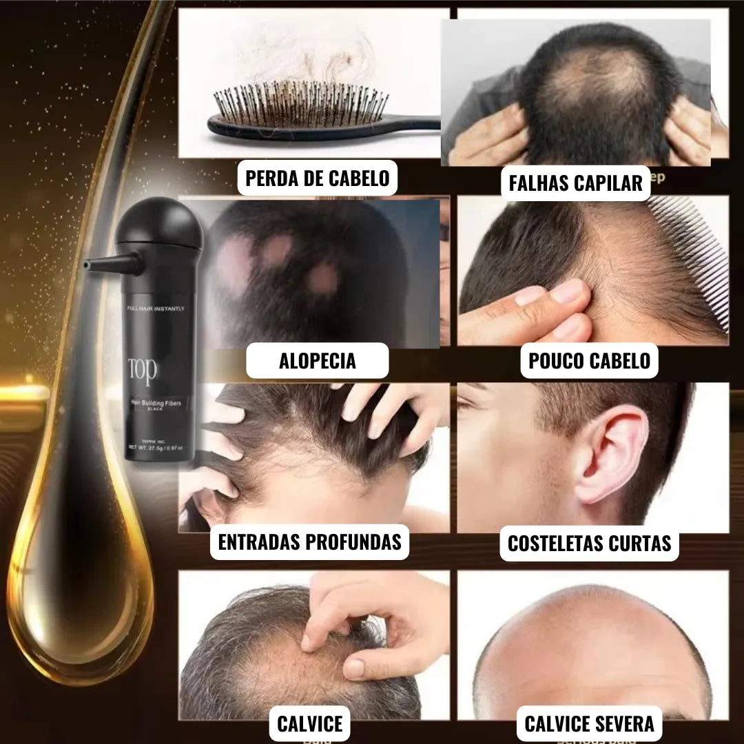 Instant Keratin Hair Fiber - Thicker Hair in Seconds