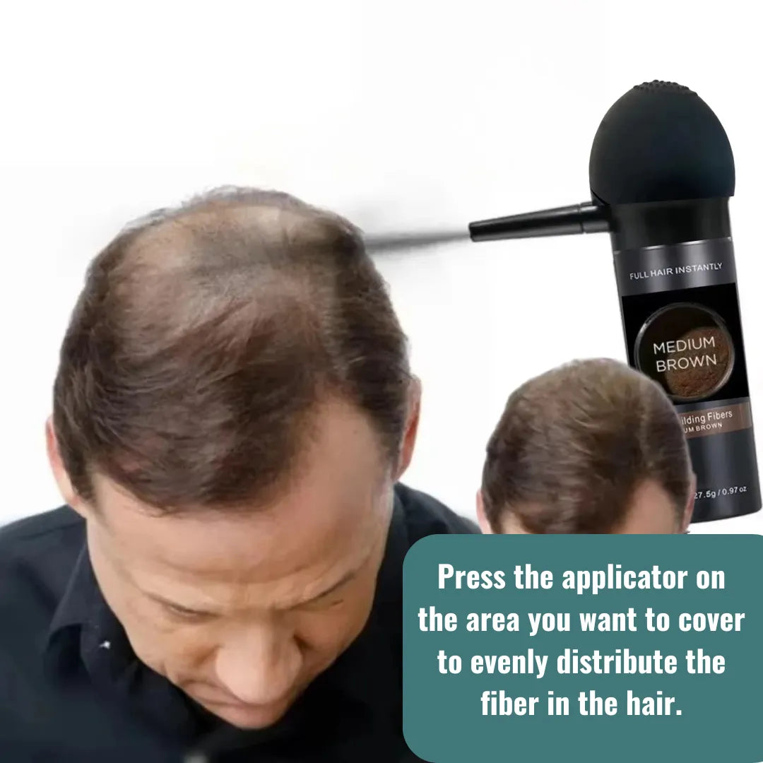 Instant Keratin Hair Fiber - Thicker Hair in Seconds