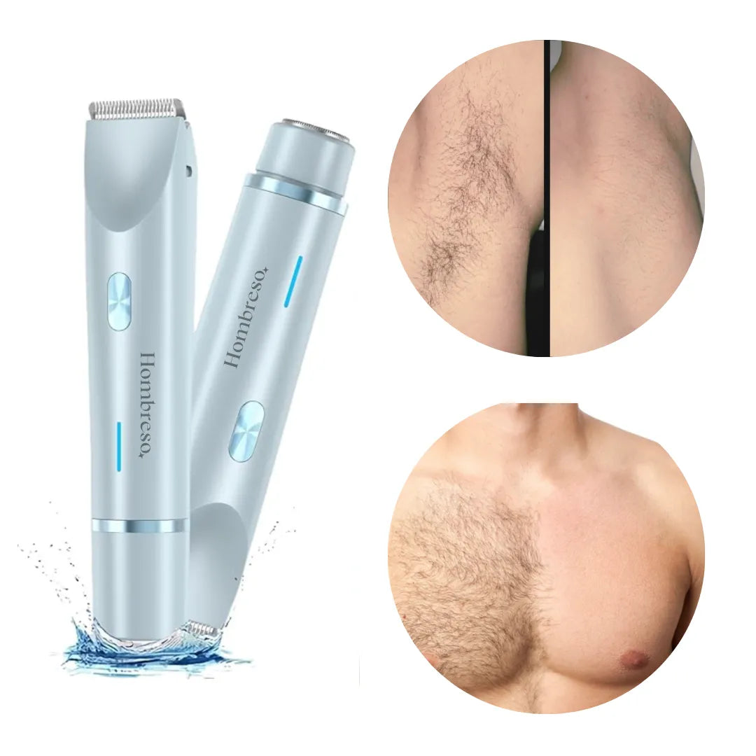 2-in-1-Wasserfester Körper- und Gesichtshaarentferner 