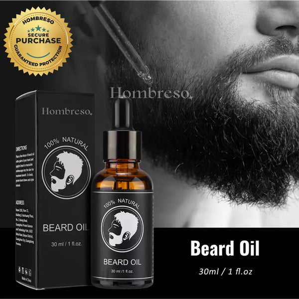 Men's Beard Oil | Hydration and Shine for Dry and Frizzy Beards