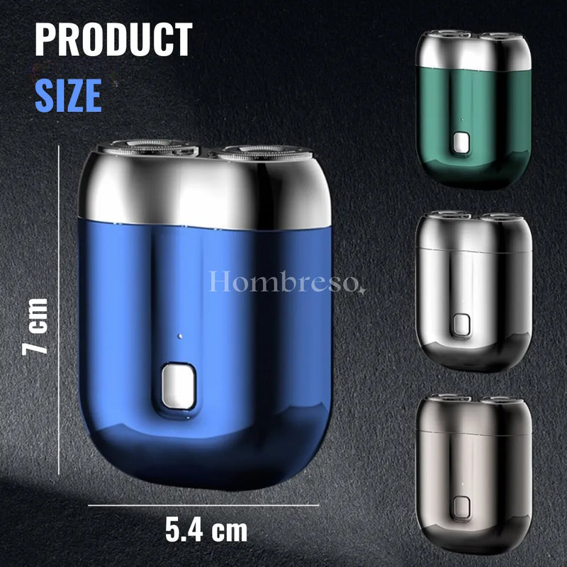 Portable Dual Electric Shaver with USB Charging - Perfect Beard Anywhere