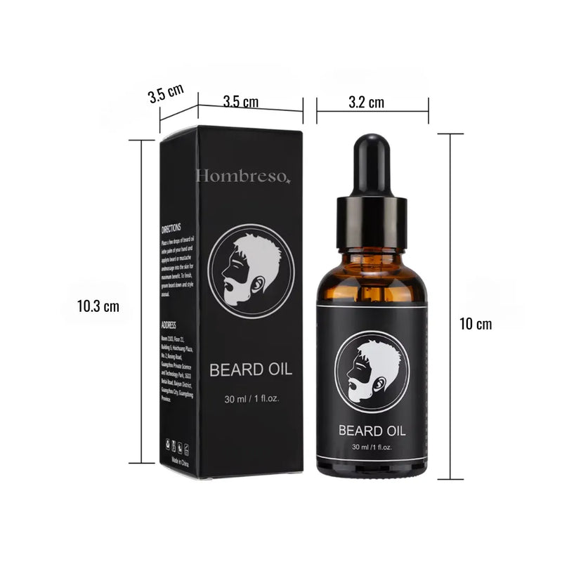Men's Beard Oil | Hydration and Shine for Dry and Frizzy Beards