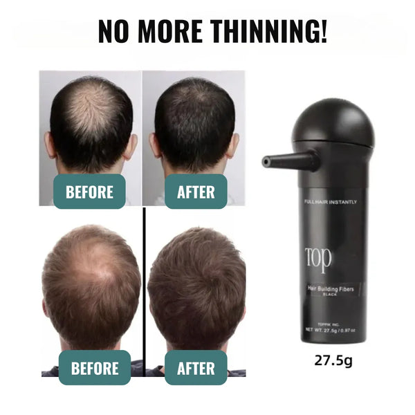 Instant Keratin Hair Fiber - Thicker Hair in Seconds